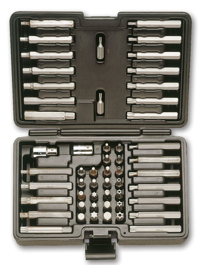 BETA - 52 inserti attacco esagonale 10 mm e 2 accessori 867PE/L, 867XZN, 867TX, 867RTX, 867/1, 867PE, 867XZN/L, 867RTX/L.
