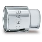 BETA - Chiavi a bussola con attacco quadro femmina 1/4" bocca esagonale, cromate BUSSOLE ESAGONALI 1/4 8. 009000080