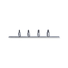 BETA - serie di chiavi a bussola a giravite per viti con impronta a croce Phillips® attacco quadro femmina 1/4" cromate su guide ph/sb4 4pz lph 1/4 sr.