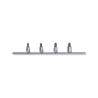 BETA - serie di chiavi a bussola a giravite per viti con impronta a croce Phillips® attacco quadro femmina 1/4" cromate su guide ph/sb4 4pz lph 1/4 sr.