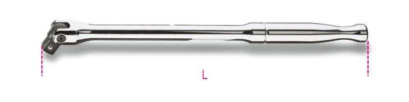 BETA - Quadro maschio 1/4 snodato con impugnatura in metallo M/35.