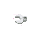 BETA - Chiavi a zampa di gallo con attacco quadro femmina 3/8" cromate CROWFOOT A FORCHETTA 3/8 CF 15.