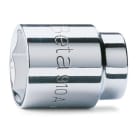 BETA - Chiavi a bussola con attacco quadro femmina 3/8 bocca esagonale, cromate. Bussole esagonali 3/8 A-AS7/16.