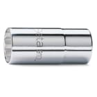BETA - Chiavi a bussola con attacco quadro femmina 3/8", tipo lungo bocca poligonale, cromate BUSSOLE POLIGONALI LUNGHE 3/8 BL 12.