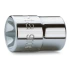 BETA - Chiavi a bussola con attacco quadro femmina 3/8" per viti con profilo Torx® cromate BUSSOLE TX 3/8 FTX 4.