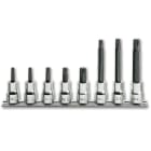 BETA - Serie di 8 chiavi a bussola a giravite per viti con impronta pentalobata su supporto PENTATORX 8PZ PT/SB8.
