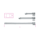 BETA - Prolunghe con attacchi quadri maschio e femmina 3/8" cromate 75mm 3/8 /20.