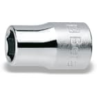 BETA - Chiavi a bussola con attacco quadro femmina 1/2" bocca esagonale, cromate BUSSOLE ESAGONALI A-AS13/16.