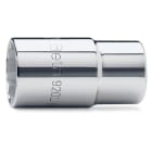 BETA - Chiavi a bussola con attacco quadro femmina 1/2", tipo lungo bocca poligonale, cromate BUSSOLE POLIGONALI LUNGHE 1/2 BL 15. 009200315