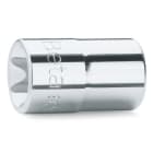 BETA - Chiavi a bussola con per viti con profilo Torx® attacco quadro 1/2" cromate TX 1/2 FTX 16. 009200383