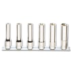 BETA - Serie di 6 chiavi a bussola lunghe per viti Torx® su supporto guide LSB6 TX1/2.