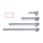 BETA - Prolunghe con attacchi quadri maschio e femmina 1/2 cromate, prolunghe 125mm 1/2 21.