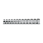 BETA - Serie di chiavi a bussola multimpronta con attacco quadro femmina 1/2" bocca esagonale, cromate UNIVERSALI GUIDE U/SB13.
