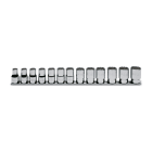 BETA - Serie di chiavi a bussola multimpronta con attacco quadro femmina 1/2" bocca esagonale, cromate UNIVERSALI GUIDE U/SB13.