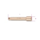 BETA - Prolunghe con attacchi quadri maschio e femmina 1/2 antiscintilla, prolunghe antiscintilla 1/2 125mm ba /21.