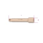 BETA - Prolunghe con attacchi quadri maschio e femmina 1/2 antiscintilla, prolunghe antiscintilla 1/2 125mm ba /21.