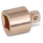 BETA - Raccordo con attacco quadro femmina 3/4 e maschio 1/2 antiscintilla, raccordi f3/4 - m1/2 antiscintilla ba/15.