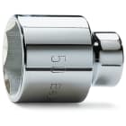 BETA - Chiavi a bussola con attacco quadro femmina 3/4" bocca esagonale, cromate BUSSOLE ESAGONALI 3/4 A 34.