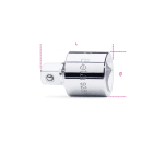 BETA - Raccordo con attacco quadro femmina 3/4" e maschio 1/2" cromato F3/4XM1/2 /15.