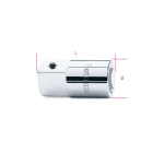 BETA - Raccordo con attacco quadro femmina 3/4" e maschio 1" cromato F3/4XM1/16