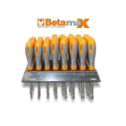 BETA - Espositore da parete con 43 chiavi a bussola esagonale profonda con impugnatura tipo lungo DISPLAY L33 43 CH. BUSS BOCCA PROF BX/DG 009440701