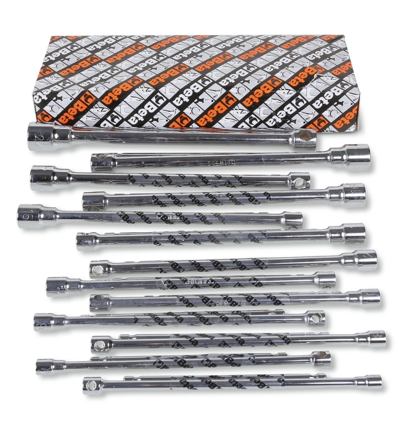 BETA - Serie di 14 chiavi a T semplici esagonali art. 950, chiavi a T serie 14pz /s14.
