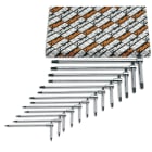 BETA - Serie di 13 chiavi maschio piegate per viti con impronta Torx® T ESAGONALI TX SERIE 13PZ /S13.