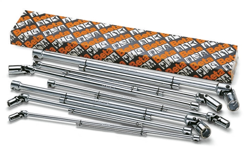 BETA - Chiavi a T snodate con bussola per viti Torx® serie 9pz (art. 952FTX)