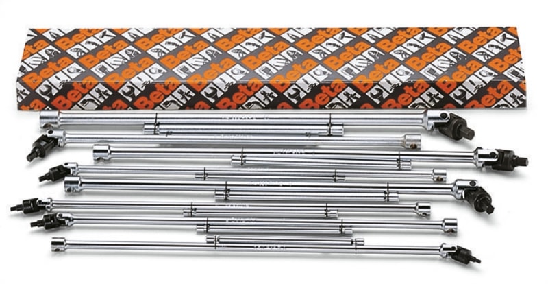 BETA - Serie di 5 chiavi a T con maschio esagonale snodato art. 953 chiavi a T maschio es snodato sr 5pz/s5