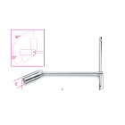 BETA - Chiavi a T snodate per candele d'accensione 16 957 con bussola. 009570000
