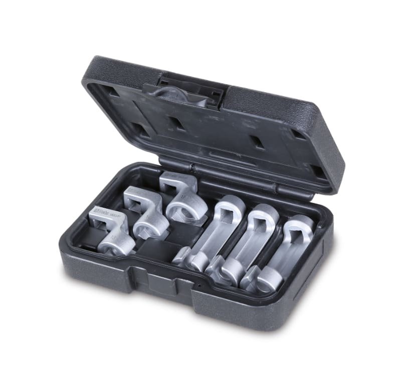 BETA - Chiavi esagonali con attacco quadro femmina 3/8" per la rimozione/installazione dei sensori di temperatura gas di scarico CASSETTE 6 CH. SENSORI TEMP. GAS SCARICO.