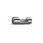 BETA - Chiavi a bussola per sonda Lambda con attacco quadro femmina 1/2" D22 SL110.