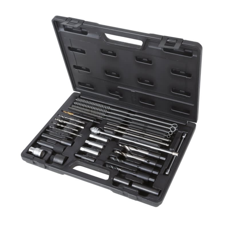 BETA - Assortimento utensili rimozione candelette preriscaldamento spezzate danneggiate KIT estrazione riparazione candelette KC-M8/9/10.