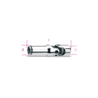 BETA - Chiavi per candelette di preriscaldamento motori diesel e snodi candelette diesel 1/4 sn-8.