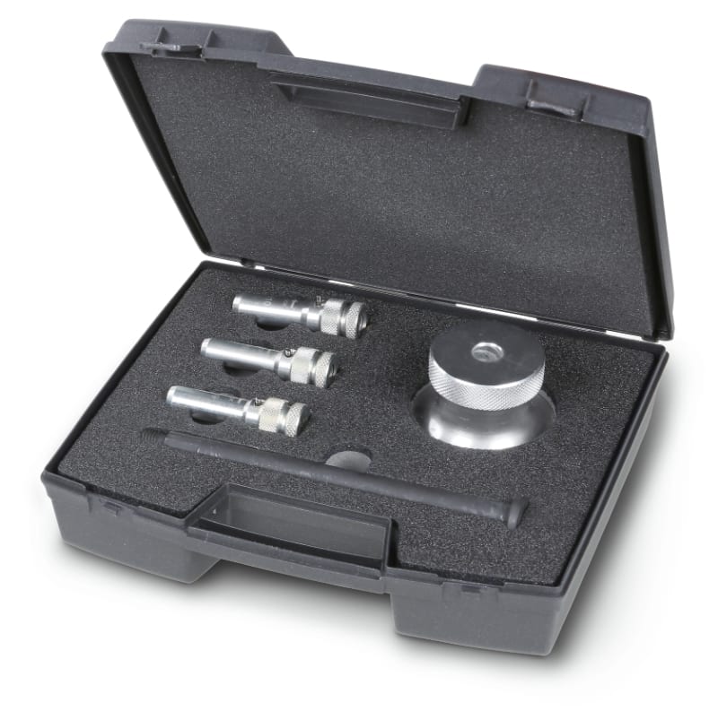 BETA - Set di utensili per estrazione candelette bloccate con punta deformata M8-M9-M10 in valigetta. 009600900