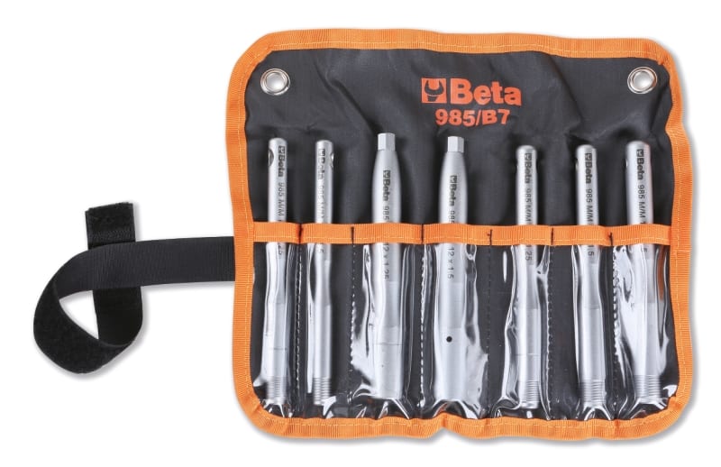 BETA - Assortimento di 7 perni guida per montaggio ruote, buste 7 perni centraggio ruote B7.