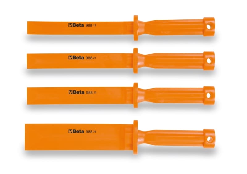 BETA - Serie di 4 scalpelli in plastica anti graffio /K4.