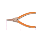 BETA - Pinze a becchi diritti antiscintilla per anelli elastici di sicurezza, alberi manici ricoperti in PVC BA 200.