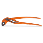 BETA - Pinza Poligrip regolabile a cerniera chiusa, verniciata arancio CREM VERN 1048VN 250.