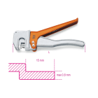 BETA - Pinza piegalmiera P professionale per lavori precisi e dettagliati.