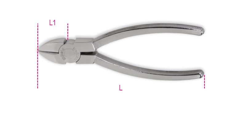 BETA - Tronchesi diagonali in acciaio inossidabile 160