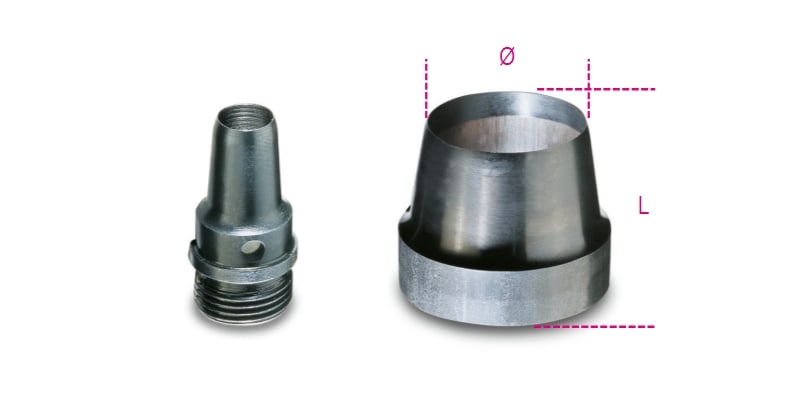 BETA - Fustelle in acciaio brunite, ideali per lavori di precisione. Fustelle in acciaio 48, resistenti e durevoli.