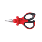 BETA - Forbici elettricisti lame acciaio inossidabile microdentatura isolate 1000V MQ.