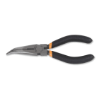 BETA - Pinze a becchi mezzotondi lunghissimi piegati zigrinati manici ricoperti con 2 strati di PVC antiscivolo finitura industriale PINZE BECCHI 1/2 TONDI PIEG F/IND. G200