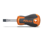 BETA - Giravite Evox per viti a testa con intaglio, tipo cortissimo cromati punta nera, lama piatta Evox n 4x30. 012011103