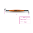 BETA - Giravite a squadra per viti con intaglio cromati impugnatura B1,2X8. 012360204