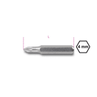 BETA - Inserti 4mm per viti con impronta Pozidriv® - Supradriv® ESAGONALI LAMA PZ 000.