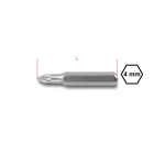 BETA - Inserti 4mm per viti con impronta Pozidriv® - Supradriv® e inserti esagonali lama PZ 0.