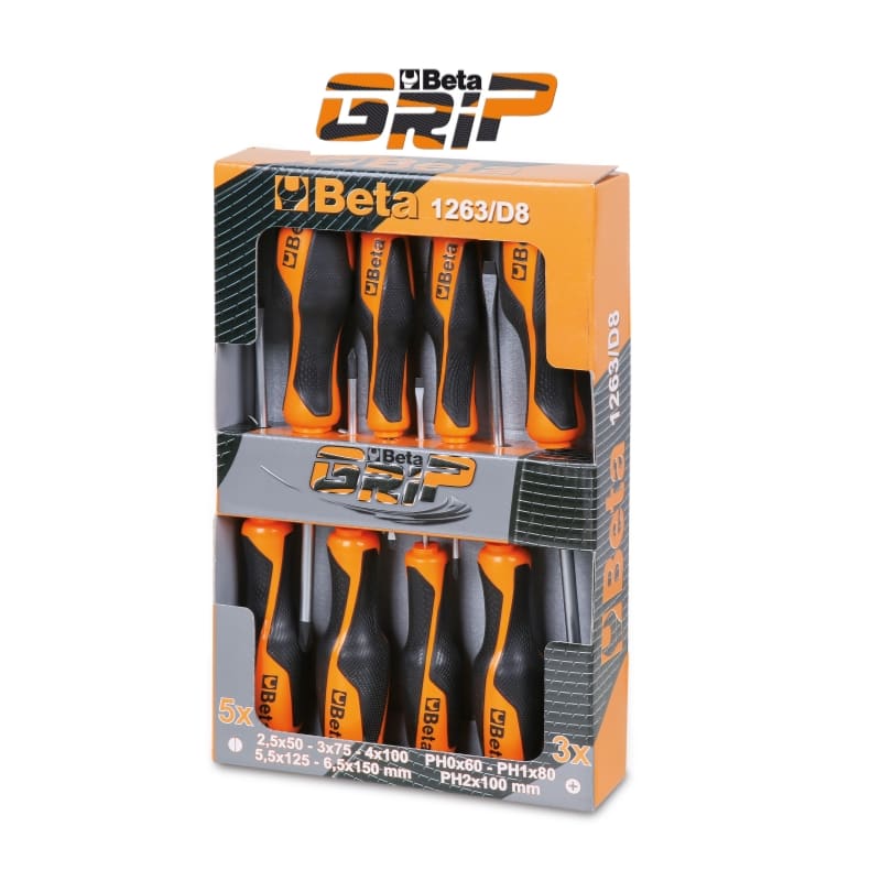 BETA - Serie 7 giravite (art. 1262, 1264) PH-LPP BETAGRIP 7PZ /D7 012630017