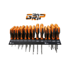 BETA - Espositore da parete con 78 giravite, ESP. PARETE 78 GIRAV.LP-PH BETAGRIP /E78, ideale per organizzare gli attrezzi. 012630510